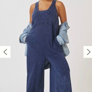 Blue Denim Jumpsuit